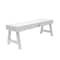 Highwood Usa 4ft Weatherly Picnic Bench Outdoor Furniture for Patio, Backyard, Garden AD-BENN4-WHE - alternate 1
